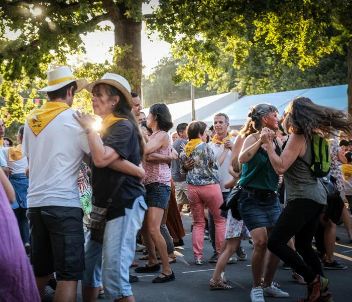 Danseurs festival Hestivoc à Pau